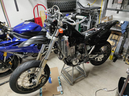 Black DRZ Conversion