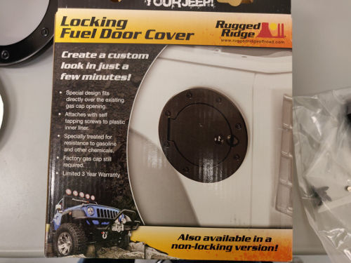 Rugged Ridge JK Gas Cover