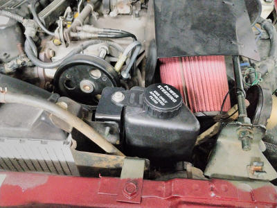 YJ Power Steering Reservoir Replacement